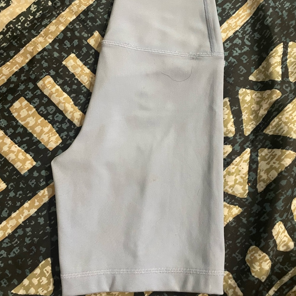 Women's Athletic Shorts in Light Gray